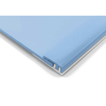 Edge trim for hygienic cladding