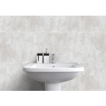 White bathroom cladding panels