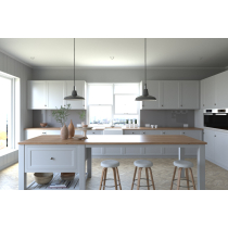 Grey PVC Splashback