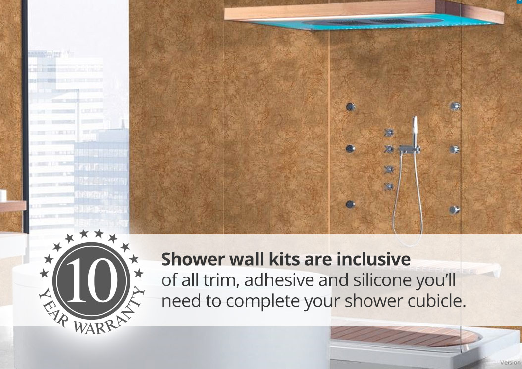 aquabord laminate shower wall kit