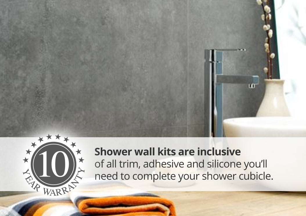 Aquawall shower kits