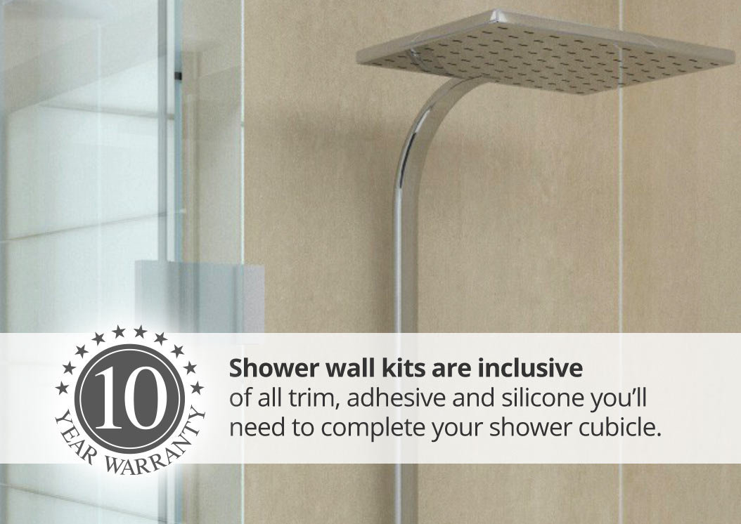Aquawall shower kits