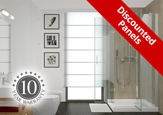 bathroom wall panels discounted